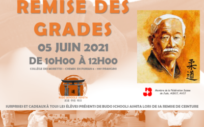 REMISE DES GRADES 2021