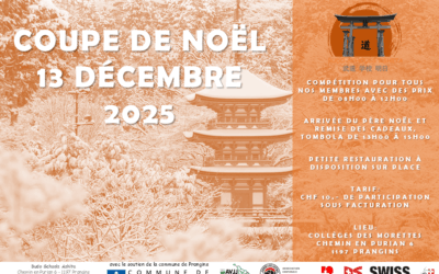 Septembre 2025 – Ouverture des inscriptions pour la Coupe de Noël