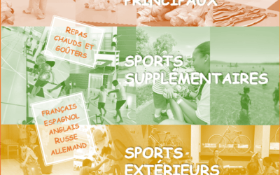 OUVERTURE DES STAGES D&rsquo;ETE – dès 5 ans