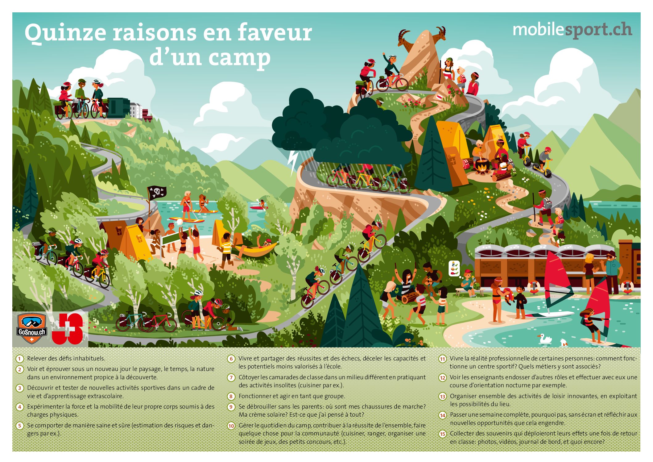 ARGUMENTS DE FAIRE DES CAMPS